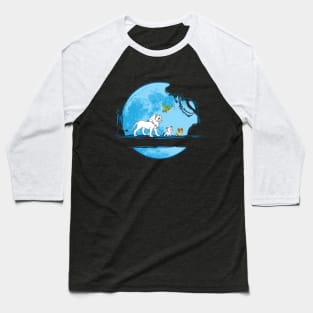 Lion Moonwalk Baseball T-Shirt